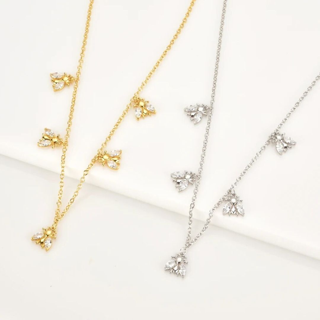 Serenity Gold Bee Necklace