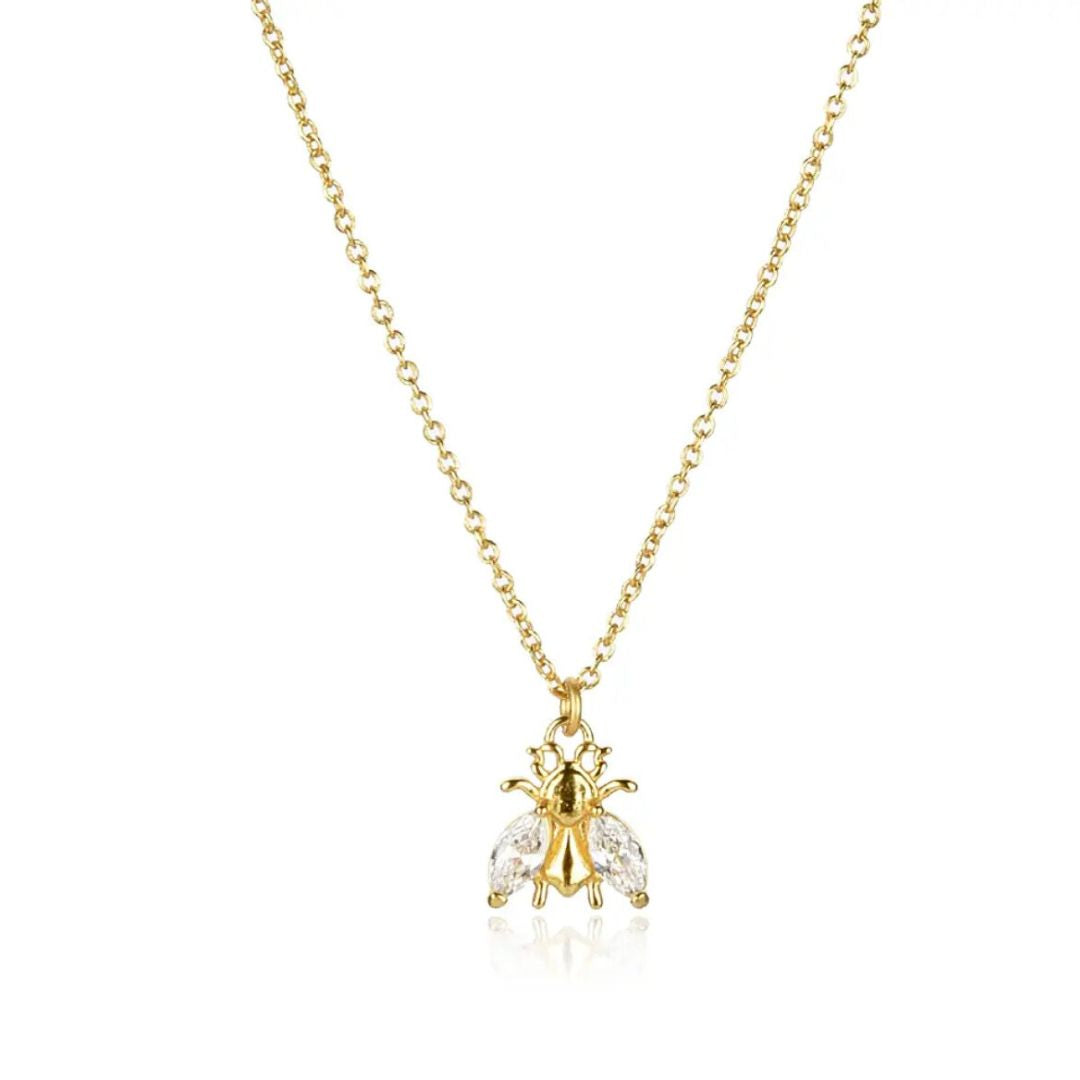 Collier Abeille en Or Elegance