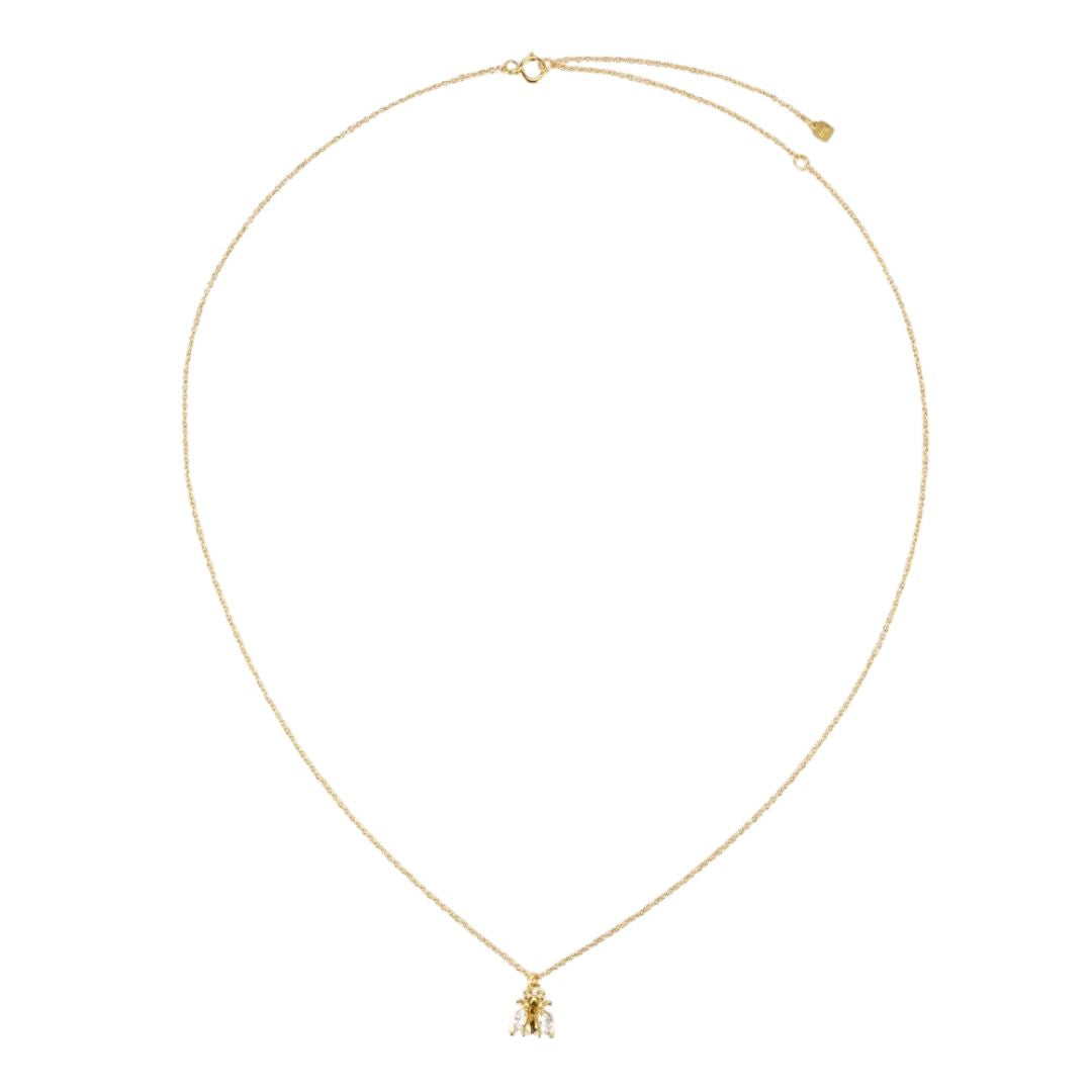 Collier Abeille en Or Elegance