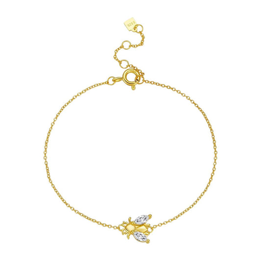Aurora Gold-Bienen-Armband