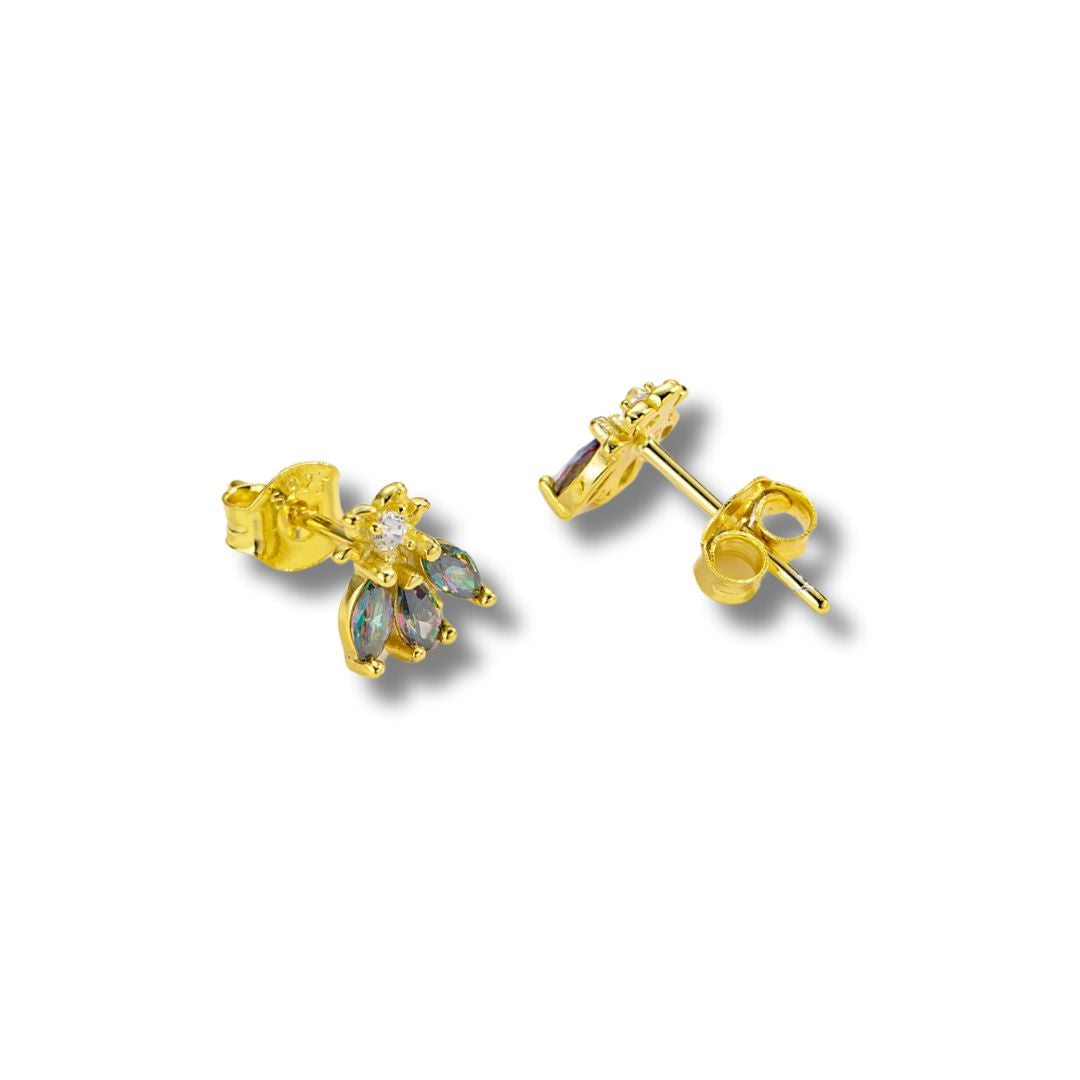 Harmony Gold Bee Earrings