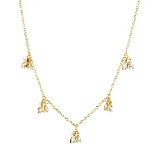 Serenity Gold Bee Necklace